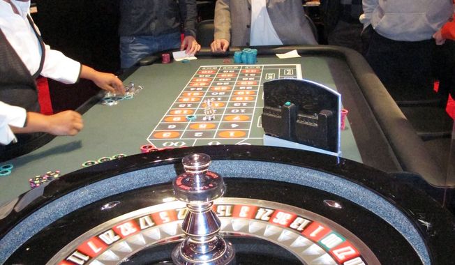 The American Gaming Association&#x27;s annual report released Wednesday noted casino revenues are  up 3 percent nationwide. Non-Indian casinos or other legal gambling halls took in $35.6 billion last year. (Associated Press)
