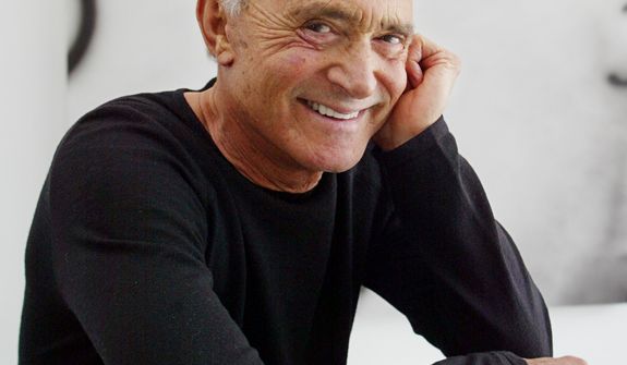 **FILE** Famed hairstylist Vidal Sassoon poses April 23, 2003, in his Beverly Hills, Calif., home. (Associated Press)