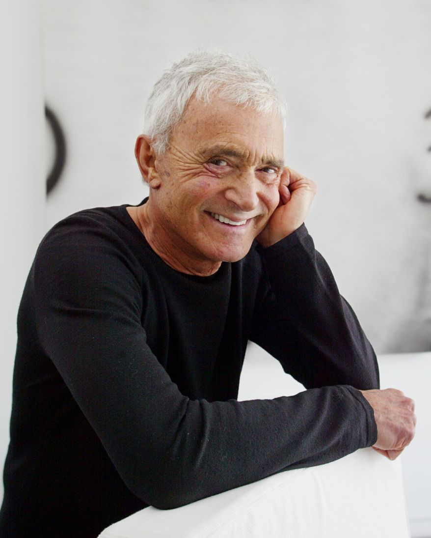 **FILE** Famed hairstylist Vidal Sassoon poses April 23, 2003, in his Beverly Hills, Calif., home. (Associated Press)