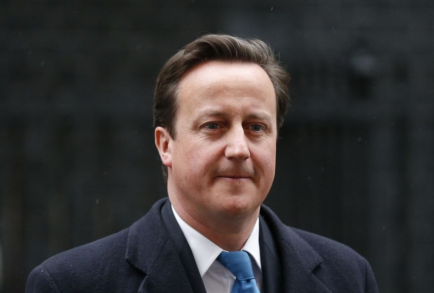 ** FILE ** British Prime Minister David Cameron (Associated Press)
