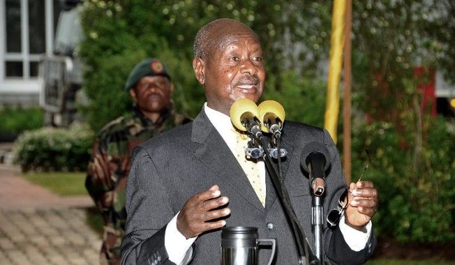Ugandan President Yoweri Museveni, being pressured by church leaders to retire after his current term, had term limits eliminated in 2006. He has ruled for 26 years. (Associated Press)