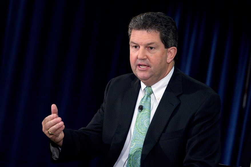 "To return to long-term profitability and financial stability while keeping mail affordable, we must match our network to the anticipated workload," Postmaster General Patrick Donahoe said. Failure to do so would "create a fiscal hole." (Associated Press)