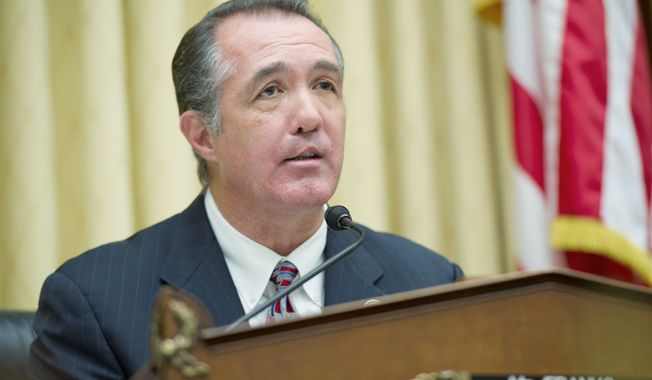 Rep. Trent Franks, Arizona Republican, introduced the District of Columbia Pain-Capable Unborn Child Protection Act in January. (Barbara L. Salisbury/The Washington Times)