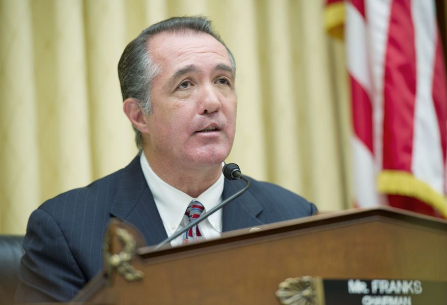Rep. Trent Franks, Arizona Republican, introduced the District of Columbia Pain-Capable Unborn Child Protection Act in January. (Barbara L. Salisbury/The Washington Times)