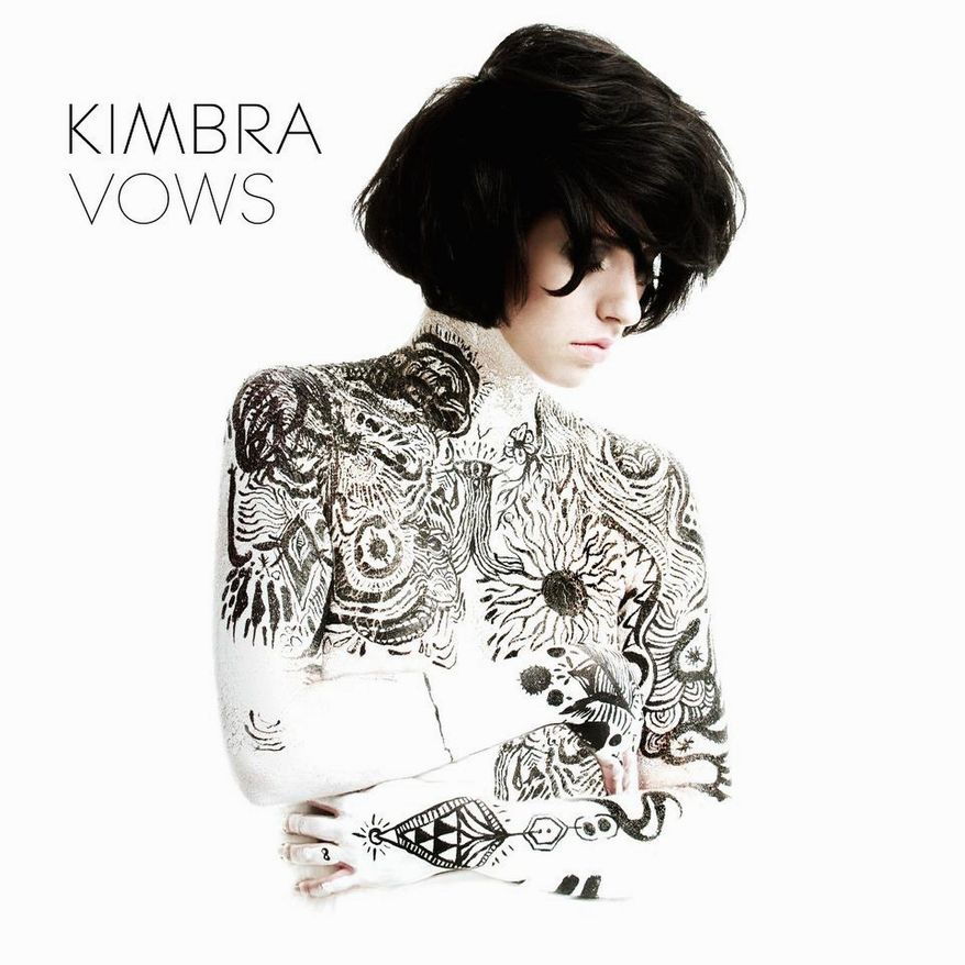Album cover for Kimbra "Vows".