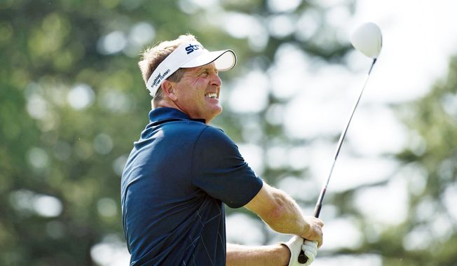 Fred Funk, a former golf coach at Maryland, is aiming to add a PGA of America major title to his U.S. Senior Open championship from 2009. He enters the Senior PGA Championship coming off a one-shot win. (The Washington Times)