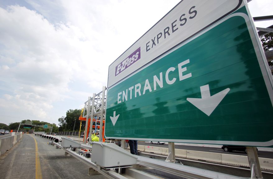 **FILE** Newly constructed roadways are seen May 16, 2011, in Fairfax County, Va. (Associated Press)