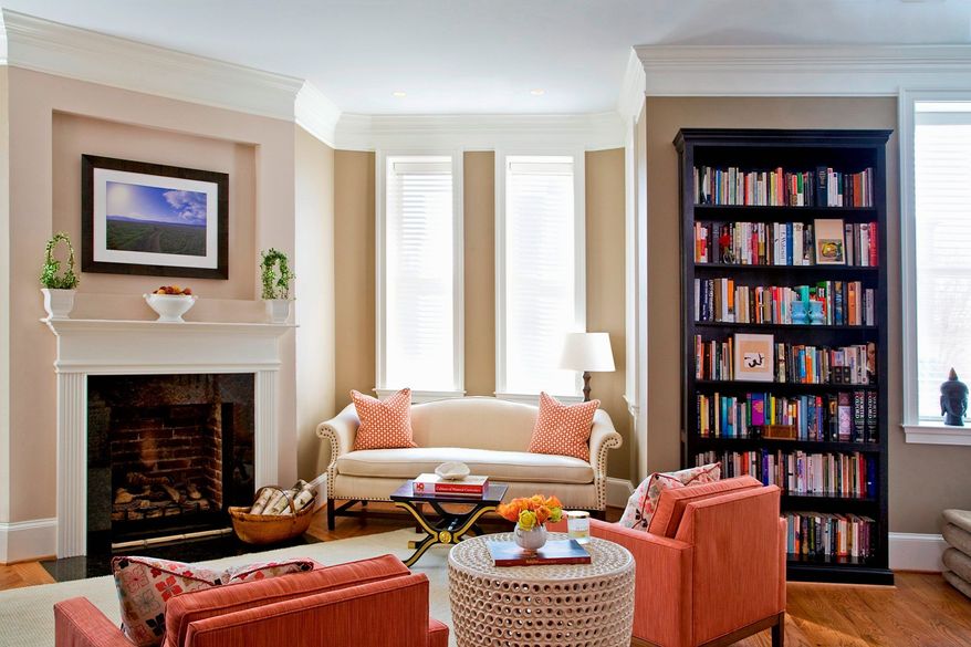 Photo by Ross Shapple
Marika Meyer, owner of Marika Meyer Interiors in the District, said reupholstering a piece of vintage furniture can be helpful for homes that are older and may have smaller rooms.