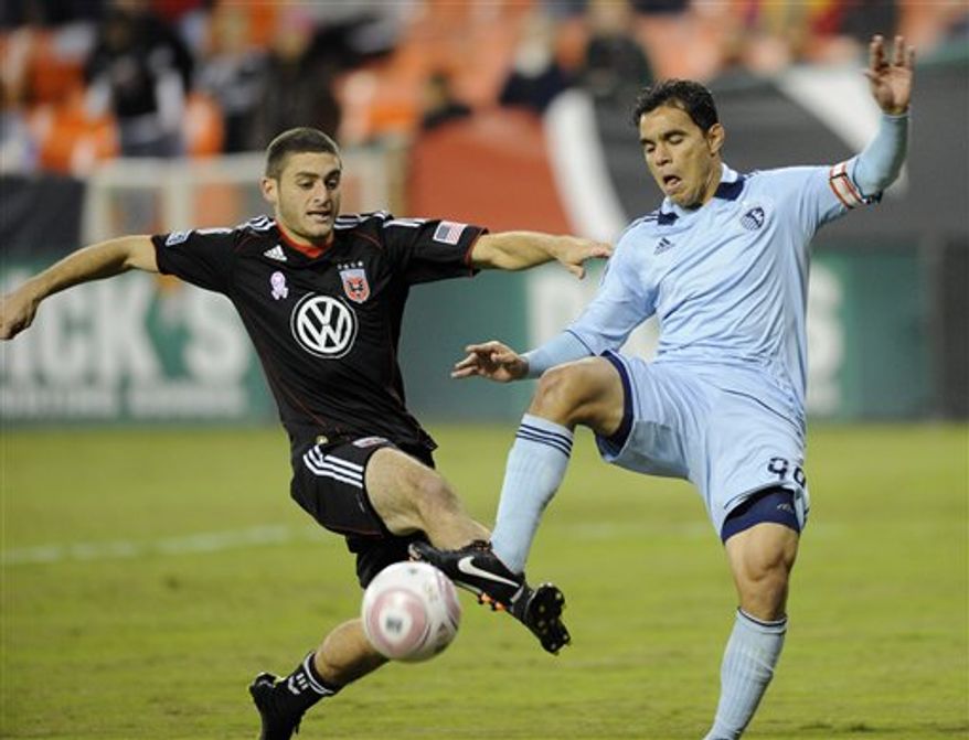Defender Chris Korb has been one of several reserves who have stepped into the starting lineup for D.C. United. (AP Photo/Nick Wass)