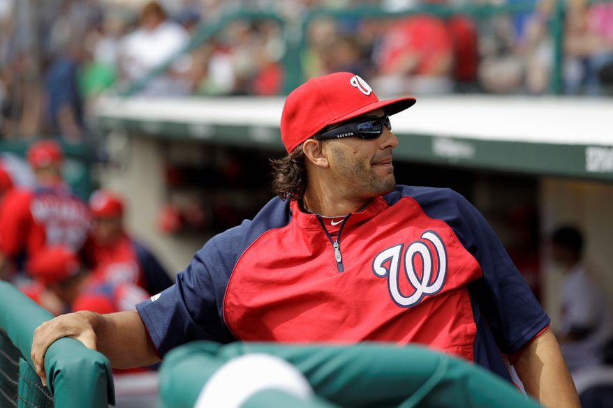 Outfielder Michael Morse said of the players on the Class A Potomac Nationals, "This is where the guys here will learn who they are." Morse appeared in two games with Potomac on a rehabilitation assignment. (Associated Press)