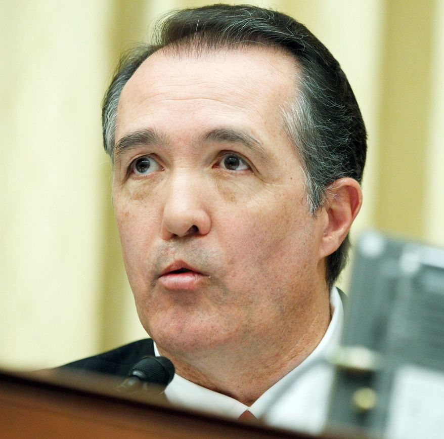 Rep. Trent Franks, Arizona Republican, said abortions based on a baby&#39;s sex to eliminate girls are an &quot;extreme form of violence against women.&quot; He sought to pass a federal law in 2012 to ban such abortions; in 2011, Arizona lawmakers became the first in the nation to enact a ban on race- or sex-based abortions. (Associated Press/File)