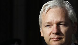 WikiLeaks founder Julian Assange (AP Photo/Kirsty Wigglesworth)

