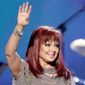 ** FILE ** In this April 4, 2011 photo, country singer Naomi Judd performs at the Girls&#39; Night Out: Superstar Women of Country in Las Vegas. Judd is hosting a limited-run talk show on SiriusXM called &quot;Think Twice.&quot; Her first guest will be Ashley Judd, June 8. (AP Photo/Julie Jacobson, file)
