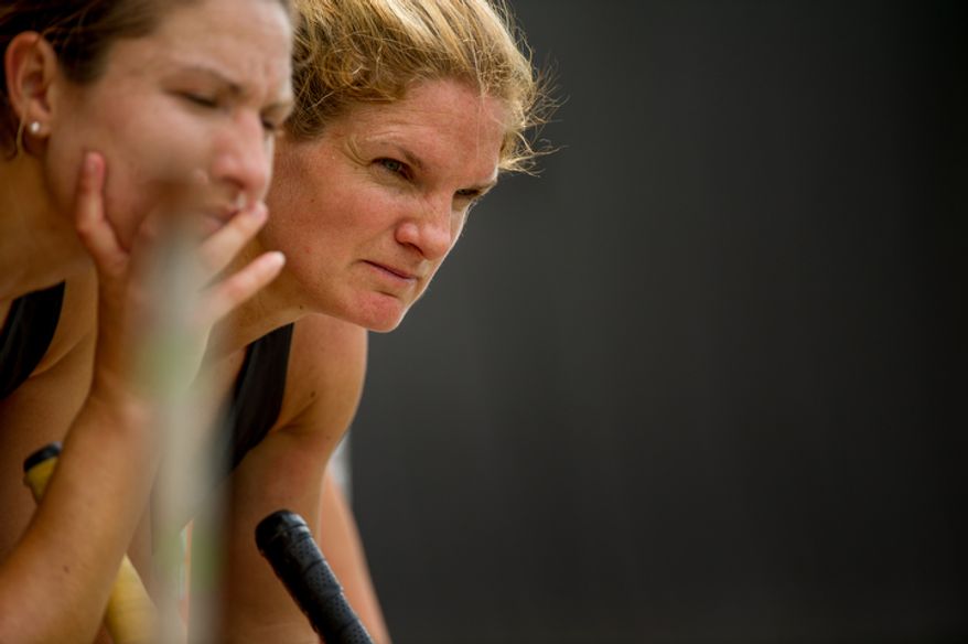 Keli Smith Puzo during the Women's National Championships of U.S.A. Field Hockey, College Park, Md. (Andrew Harnik/The Washington Times)