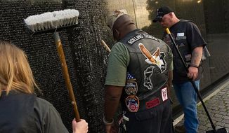 Maryland chapter of Rolling Thunder rolls to the Wall