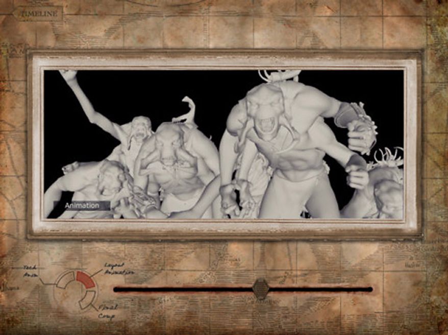 Control a visual effects comparison of Warhoons in the iPad companion app synced to the Blu-ray release of John Carter.