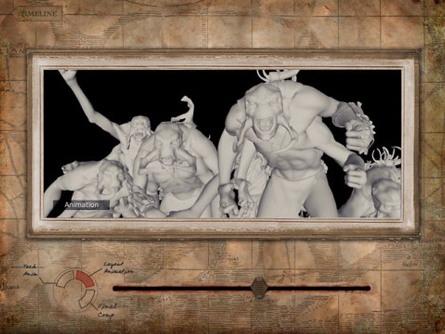 Control a visual effects comparison of Warhoons in the iPad companion app synced to the Blu-ray release of John Carter.