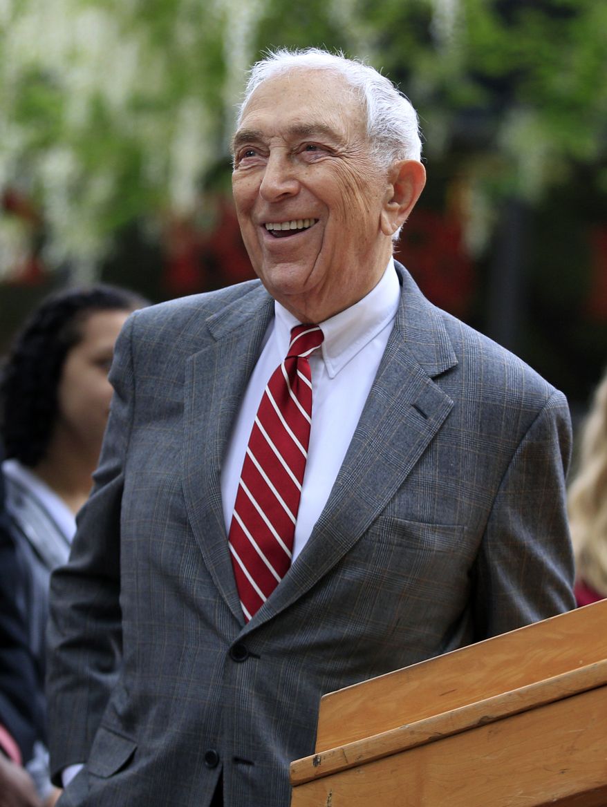 **FILE** Sen. Frank Lautenberg, New Jersey Democrat (Associated Press)