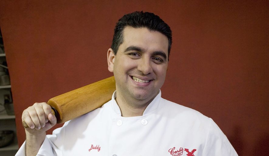 &quot;Cake Boss&quot; Buddy Valastro is coming out this summer with a lline of cakes that will be sold in bakeries and grocery stores. &quot;Cake Boss&quot; is a show airing on TLC on Monday nights. (DKC Public Relations via Associated Press) ** FILE **