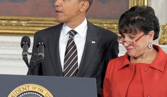 ** FILE ** President Obama stands at the White House in 2010 with Penny Pritzker, whom he named to the President&#39;s Economic Recovery Advisory Board in 2009. (Associated Press)