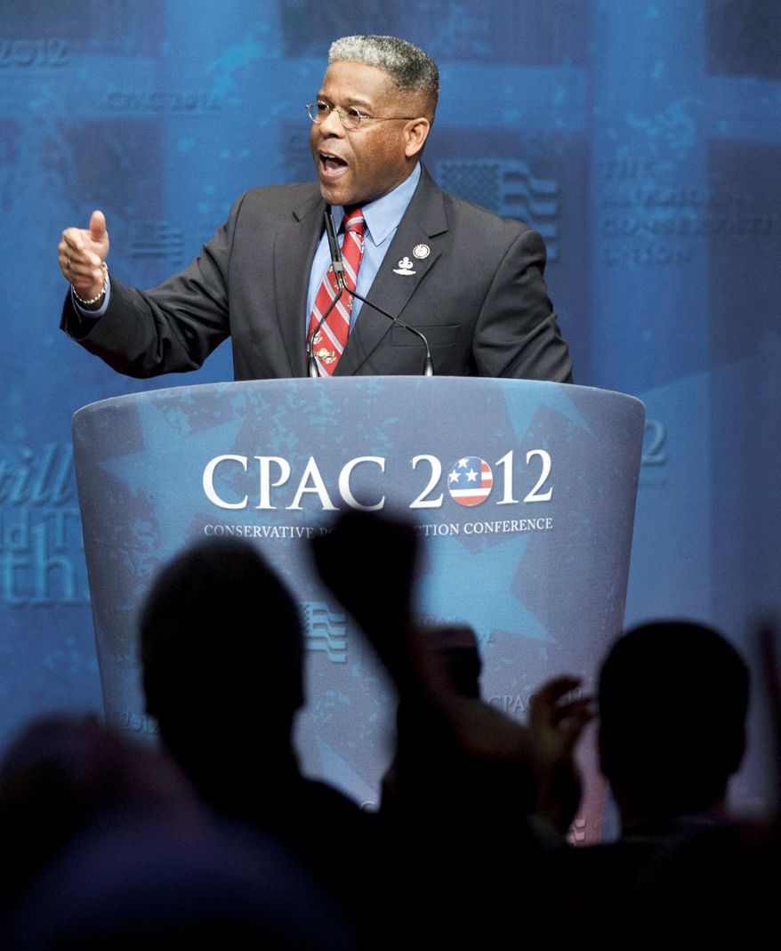 ** FILE ** Former Republican Representative from Florida, Allen West. Associated Press)