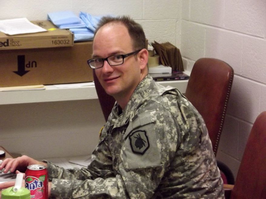 Army 1st Sgt. Matthew Corrigan