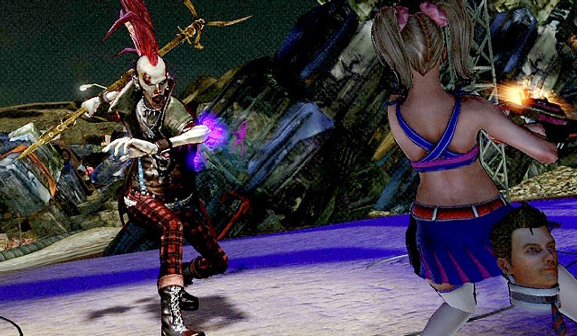 lollipop chainsaw juliet starling gif