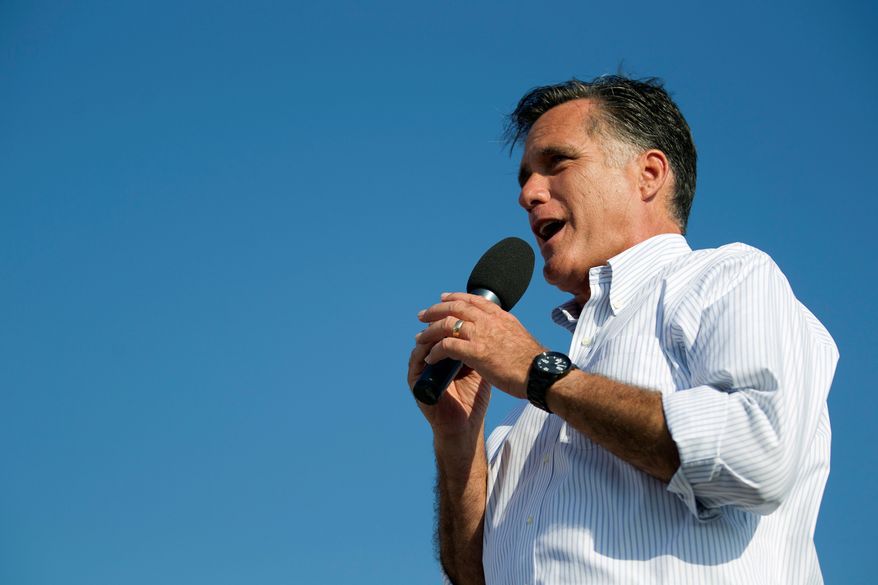 Mitt Romney is scheduled to speak to the National Association of Latino Elected and Appointed Officials on Thursday in Orlando with President Obama's deportation announcement expected to loom large for both candidates. (Associated Press)