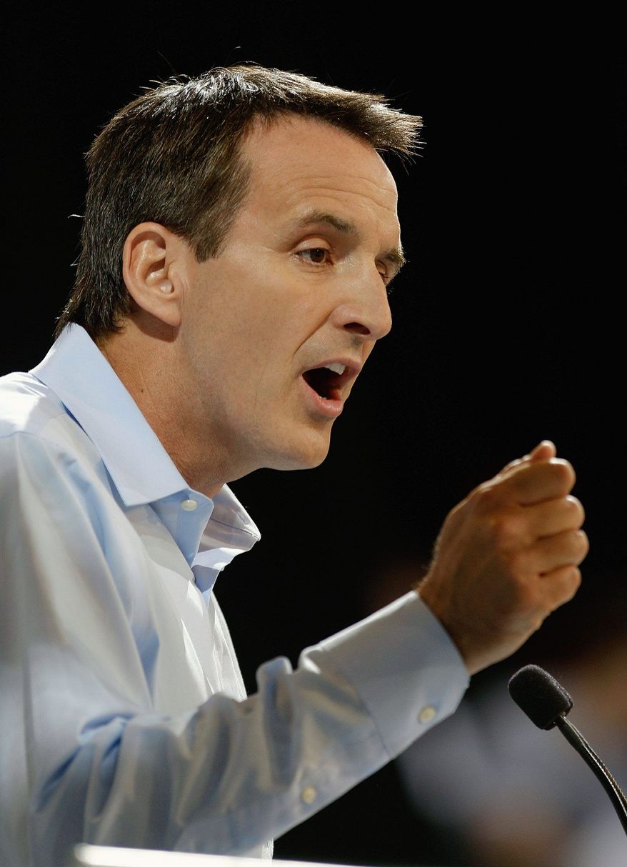 Former Minnesota Gov. Tim Pawlenty said Sunday he's told Mitt Romney's campaign that he is not interested in running as vice president. (Associated Press)