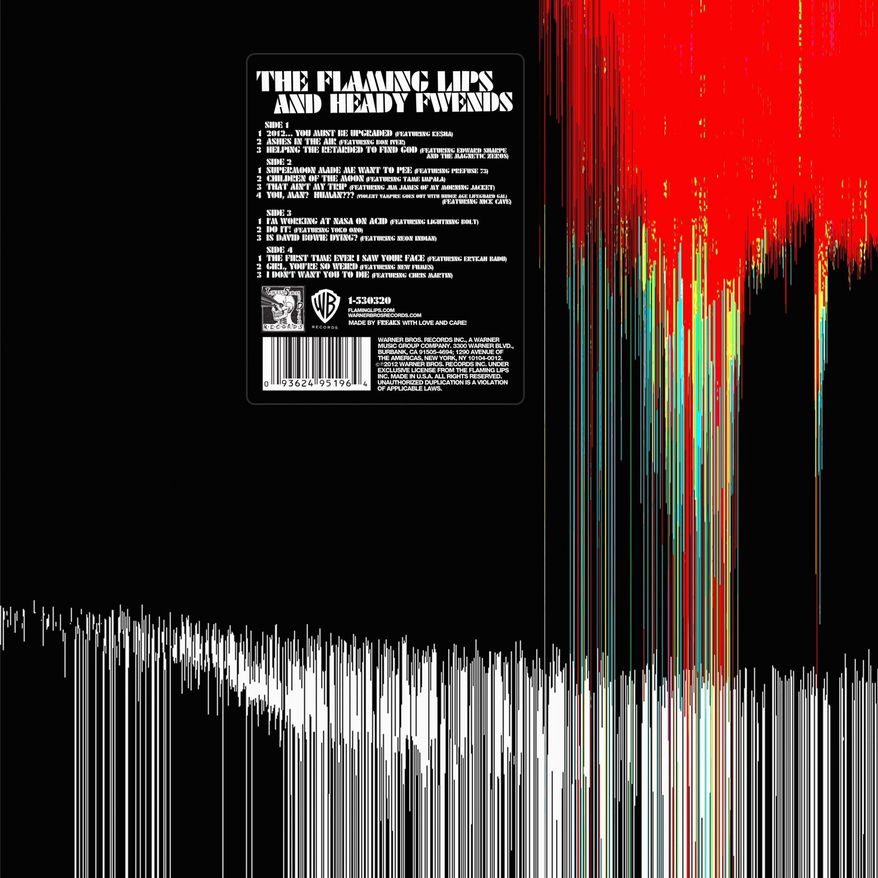 Cover art for the Flaming Lips' "The Flaming Lips and Heady Fwends"