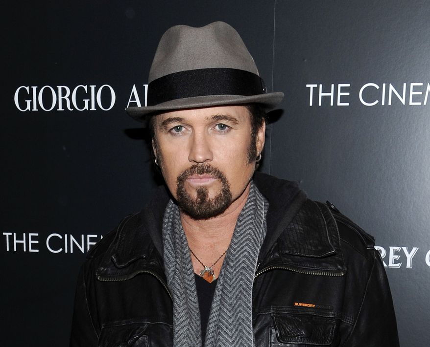 **FILE** Singer Billy Ray Cyrus attends a special screening of "Albert Nobbs" at the Museum of Modern Art in New York on Dec. 13, 2011. (Associated Press)