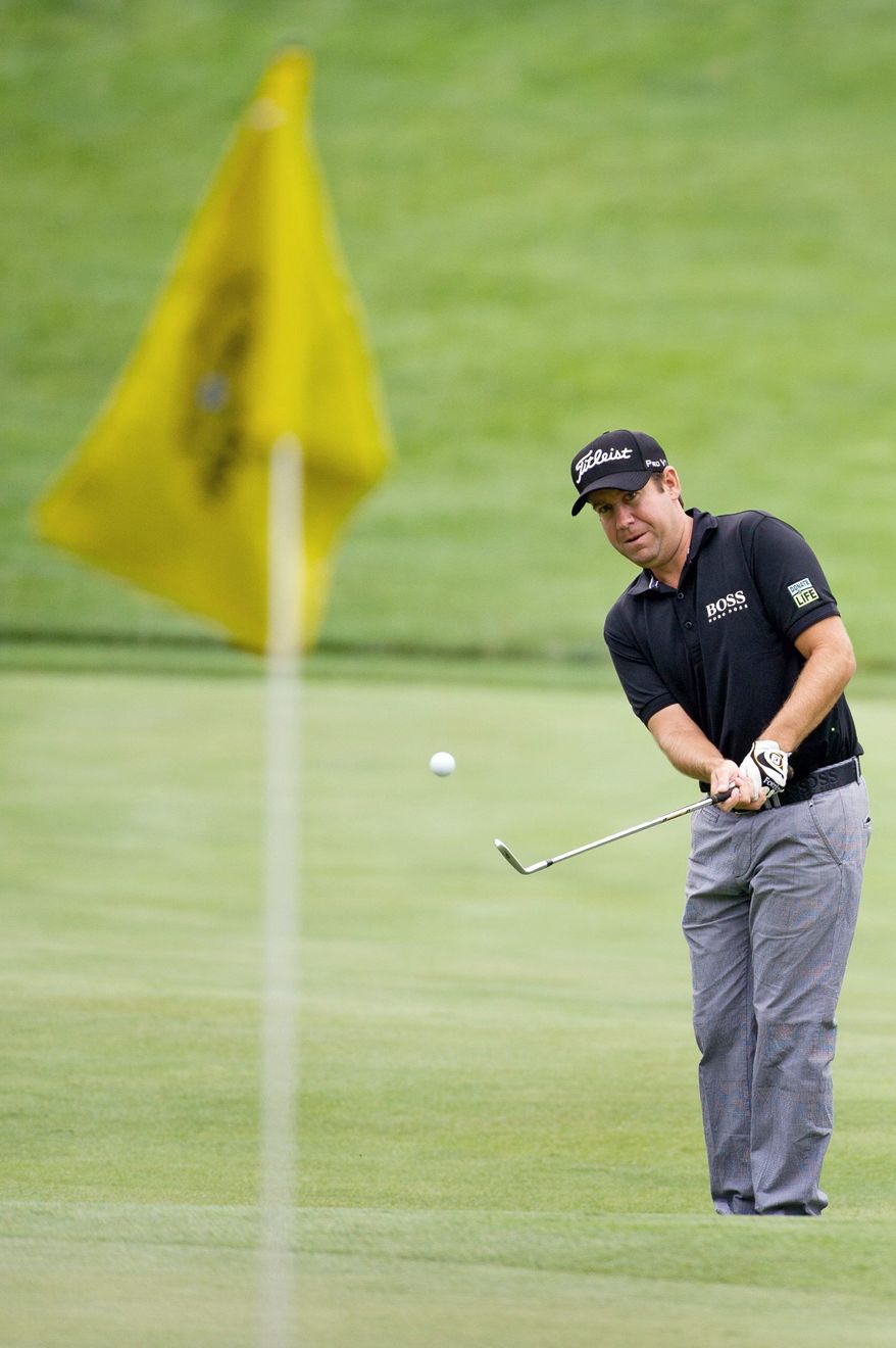 Erik Compton, 32, made the cut at a PGA Tour event five months after his second heart transplant. His health issues began when he was a 9-year-old growing up in Miami. (Andrew Harnik/The Washington Times)