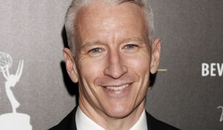 CNN&#x27;s Anderson Cooper arrives at the 39th annual Daytime Emmy Awards at the Beverly Hilton Hotel in Beverly Hills, Calif., on Monday, June 23, 2012. (AP Photo/Todd Williamson, Invision)