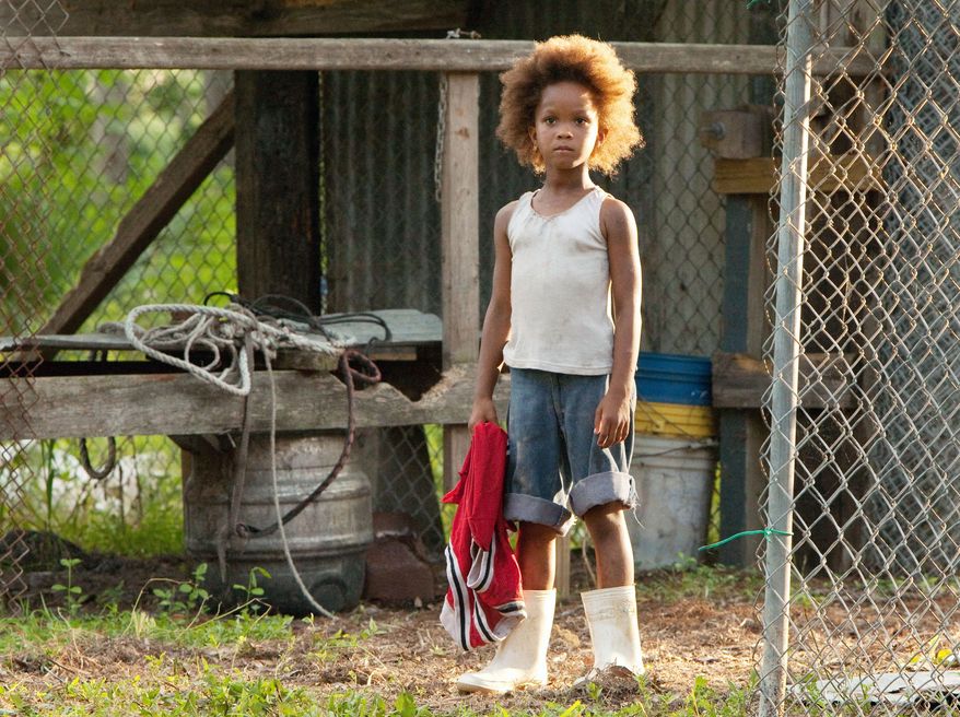 Quvenzhane Wallis was chosen from auditions of about 4,000 young girls in southern Louisiana schools and churches to play the lead role in "Beasts of the Southern Wild." (Associated Press)