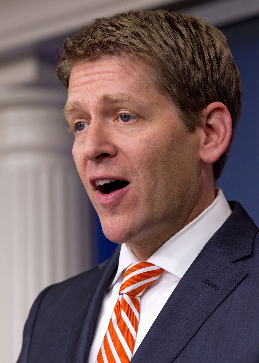 "This is clearly a penalty that affects less than 1 percent of the American population. And it is a penalty you only pay as a matter of choice," said White House press secretary Jay Carney. (Associated Press)