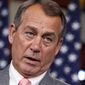 **FILE** House Speaker John Boehner of Ohio speaks June 28, 2012, on Capitol Hill in Washington. (Associated Press)