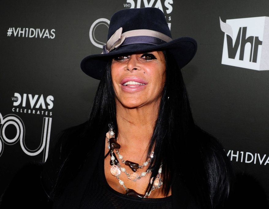 Angela Raiola, better known as Big Ang, stars in "Mob Wives" and will also star in "Big Ang." (Associated Press)