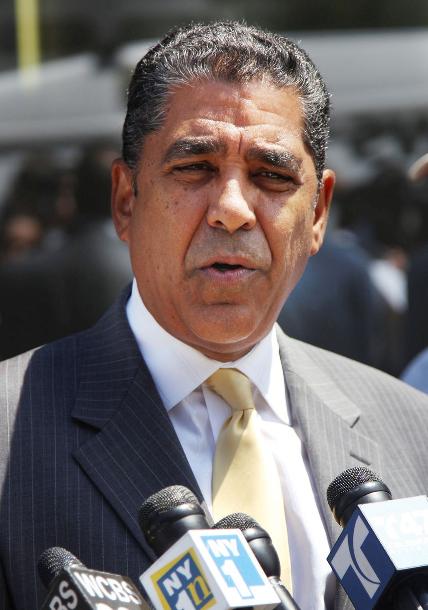 New York state Sen. Adriano Espaillat conceded the congressional race to incumbent Charles B. Rangel in New York on Monday. (Associated Press)