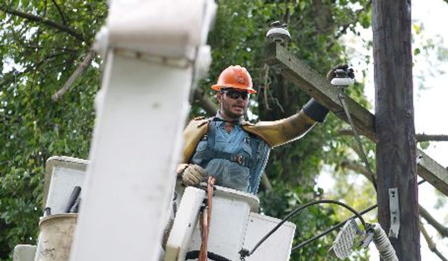 Work on the first phase of a multiyear effort to bury the District&#39;s power lines will begin in the spring, after the D.C. Public Service Commission announced Thursday it had approved the $1 billion plan.. (Andrew S. Geraci/The Washington Times)