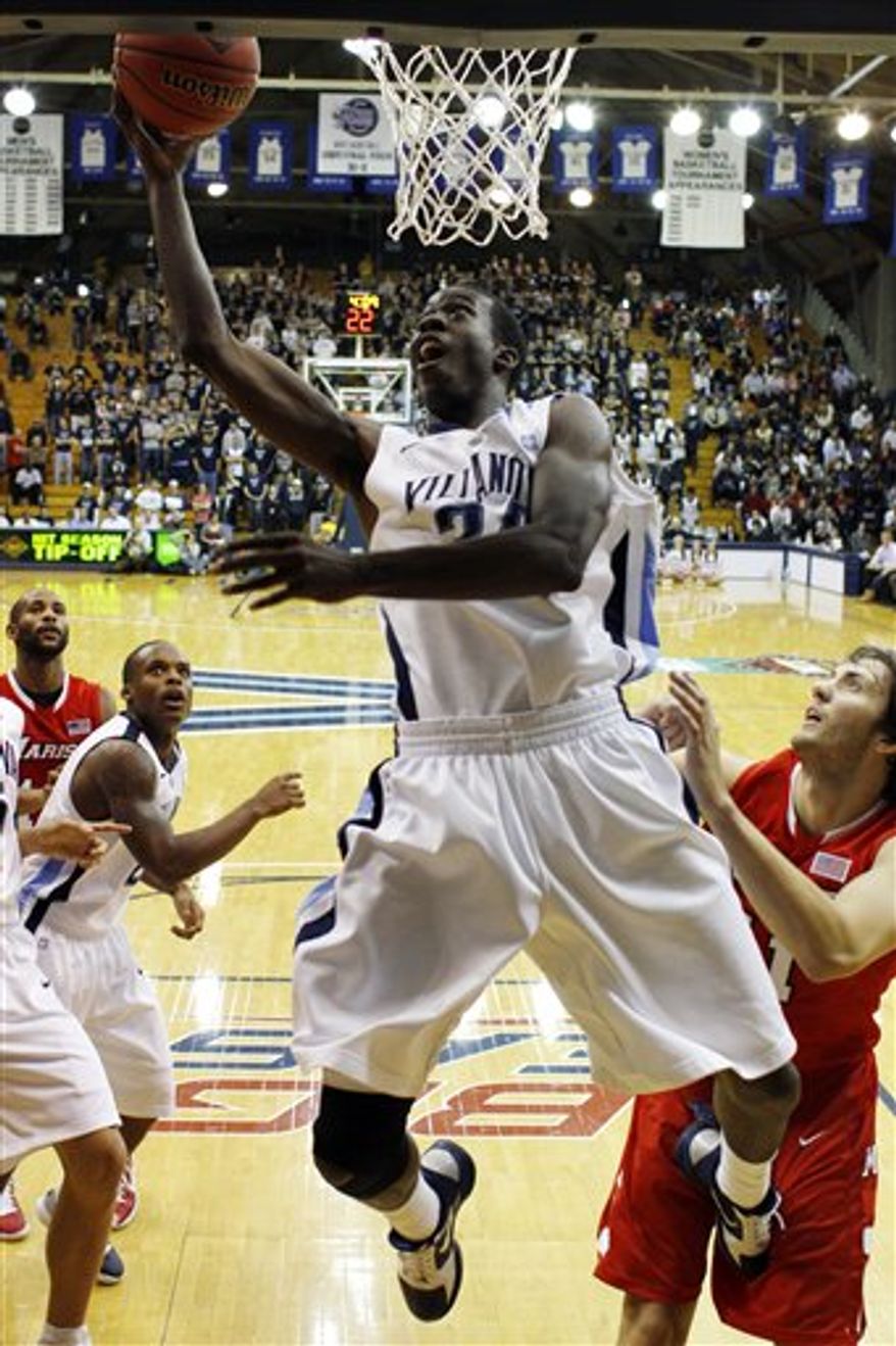 Villanova transfer Isaiah Armwood is anxious to contribute to a George Washington squad that finished 10-21 last season. (Associated Press)