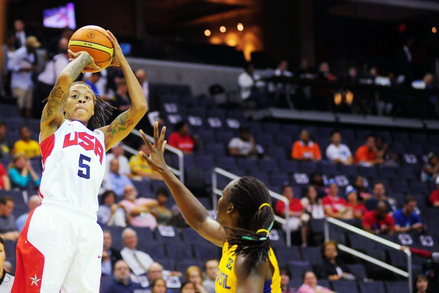 Seimone Augustus was the No. 1 overall pick out of LSU in the 2006 WNBA draft and proceeded to win Rookie of the Year. The three-time All-Star led Minnesota to the 2011 championship and was named Finals MVP in the process. (Ryan M.L. Young/The Washington Times)
