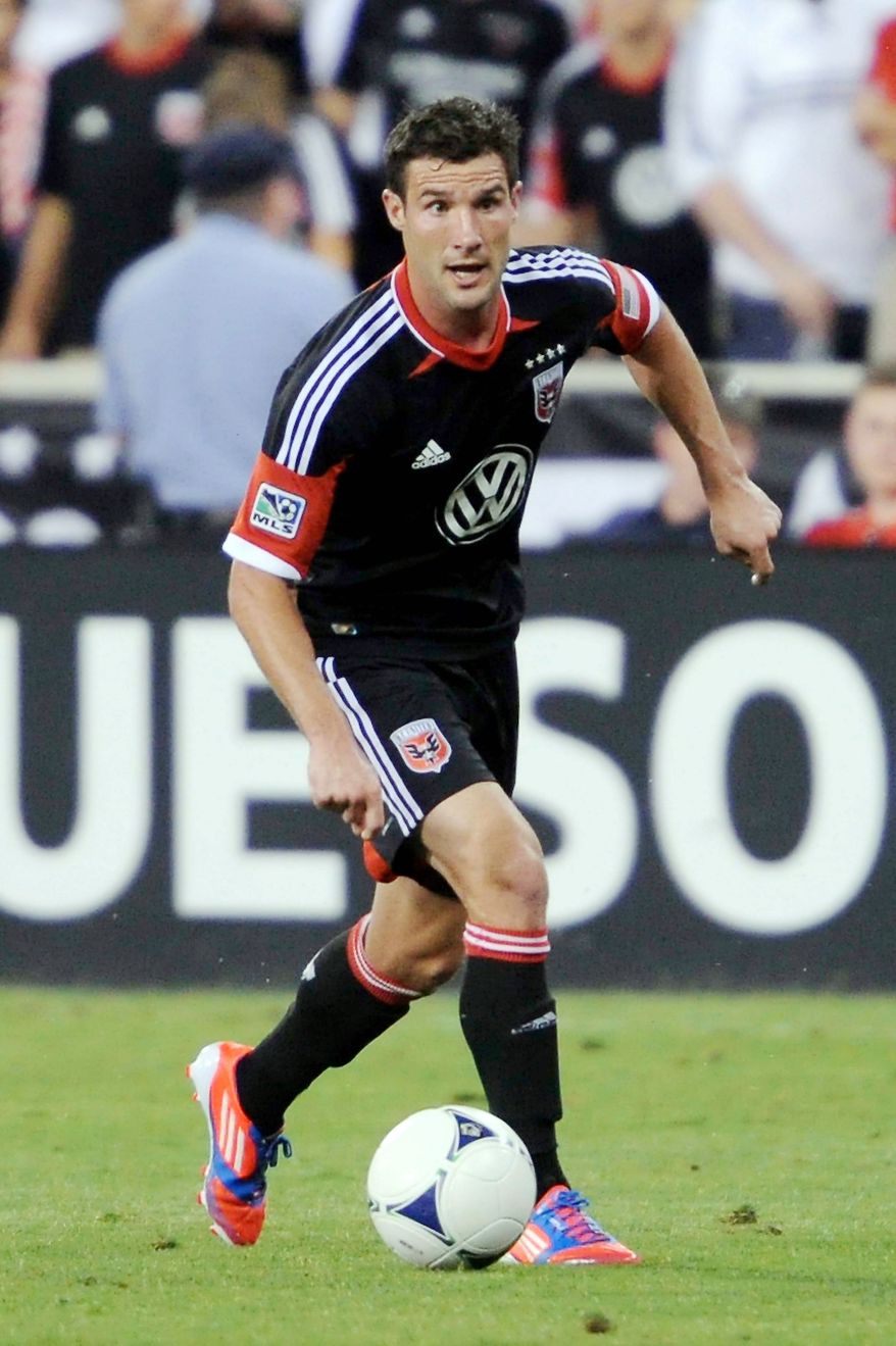 Chris Pontius, shown here in a game from last season, had an assist for United on Sunday after missing three games with an injury.