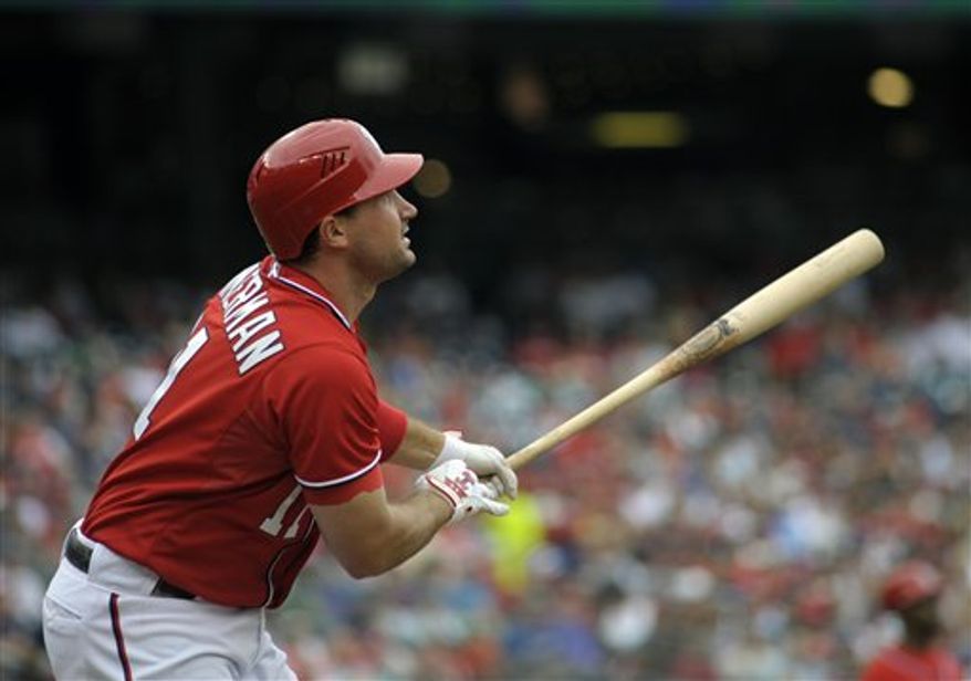 ** FILE ** Washington Nationals' Ryan Zimmerman. (AP Photo/Cliff Owen)