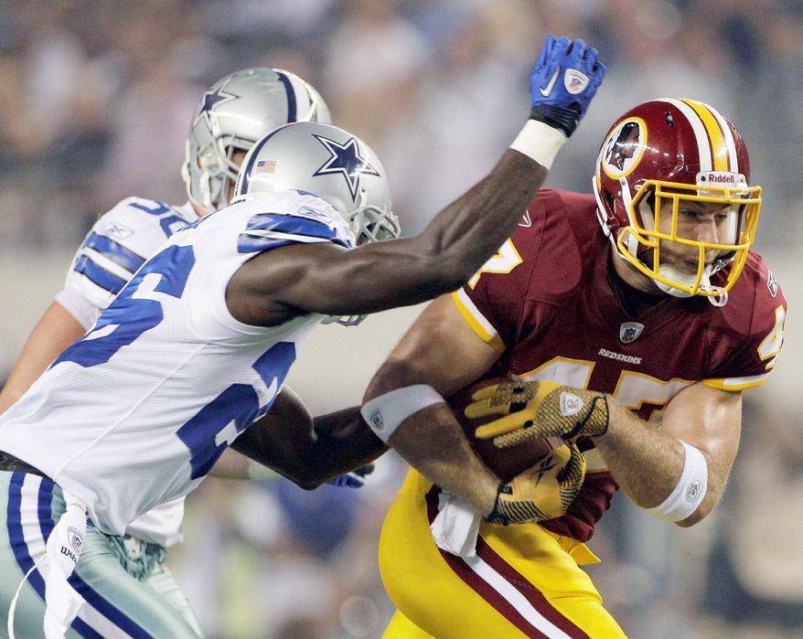 Redskins tight end Chris Cooley is unsure what his role will be alongside Logan Paulson and Niles Paul, but he's excited to get back on the field. (Associated Press)