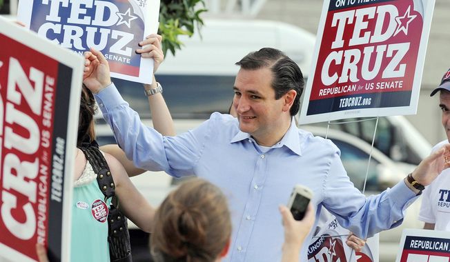Former Texas Solicitor General Ted Cruz, once considered a long-shot underdog for the GOP nomination for U.S. Senate, defeated Lt. Gov. David Dewhurst in the party’s Tuesday primary runoff, and the reason appears to be his strong support from state tea-party conservatives. It’s a sign of the movement’s growing national clout. (Associated Press)