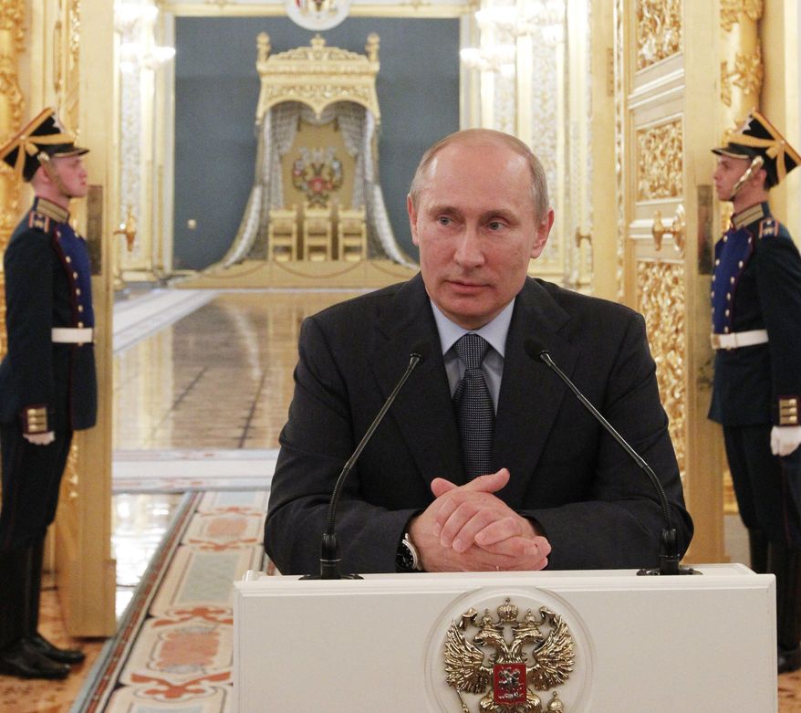 Russian President Vladimir Putin (Associated Press)