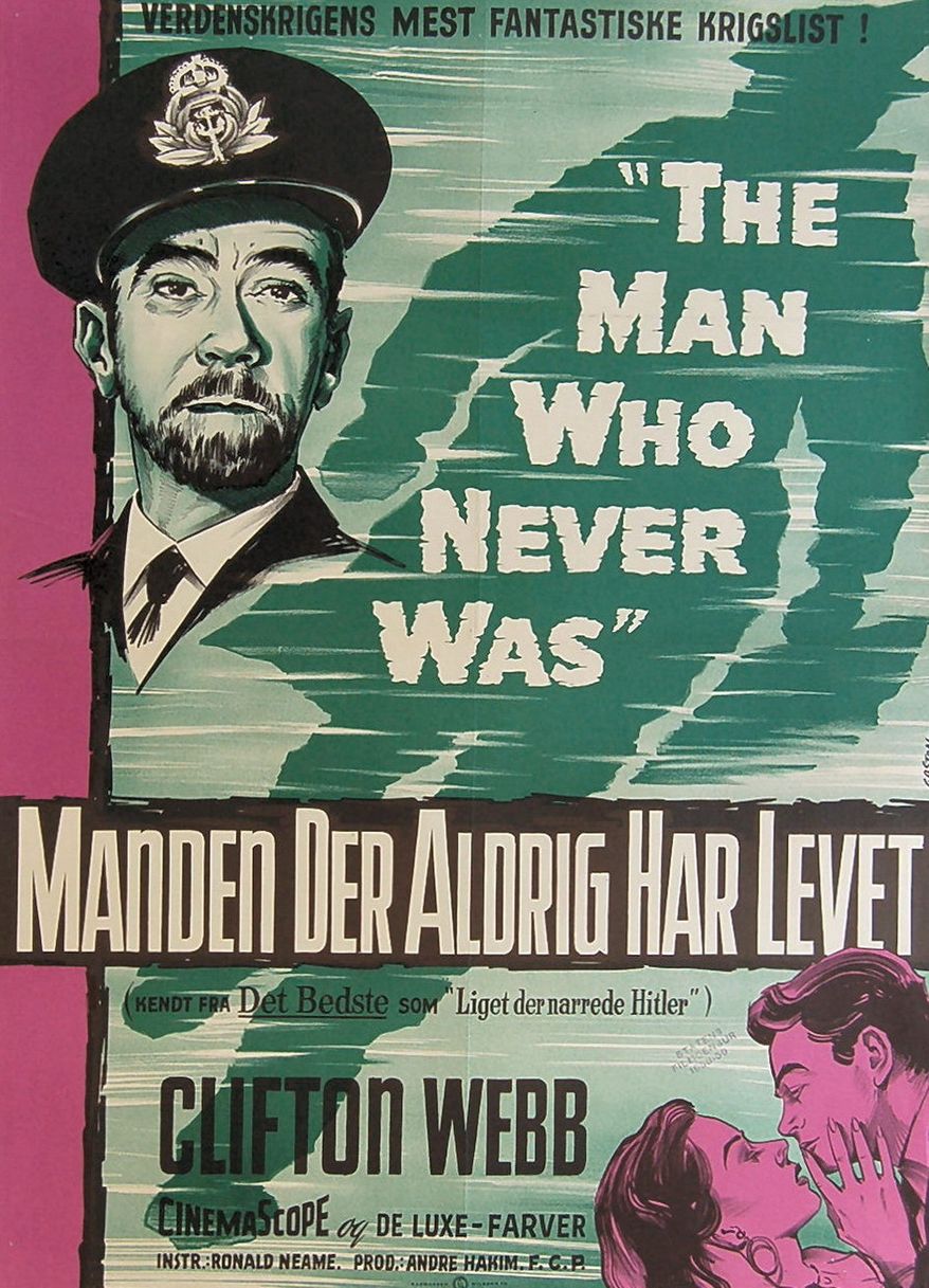 1956’s “The Man Who Never Was” is an antiquated antidote to today’s brain-dead blow-’em-ups that try to pass themselves off as spy movies.