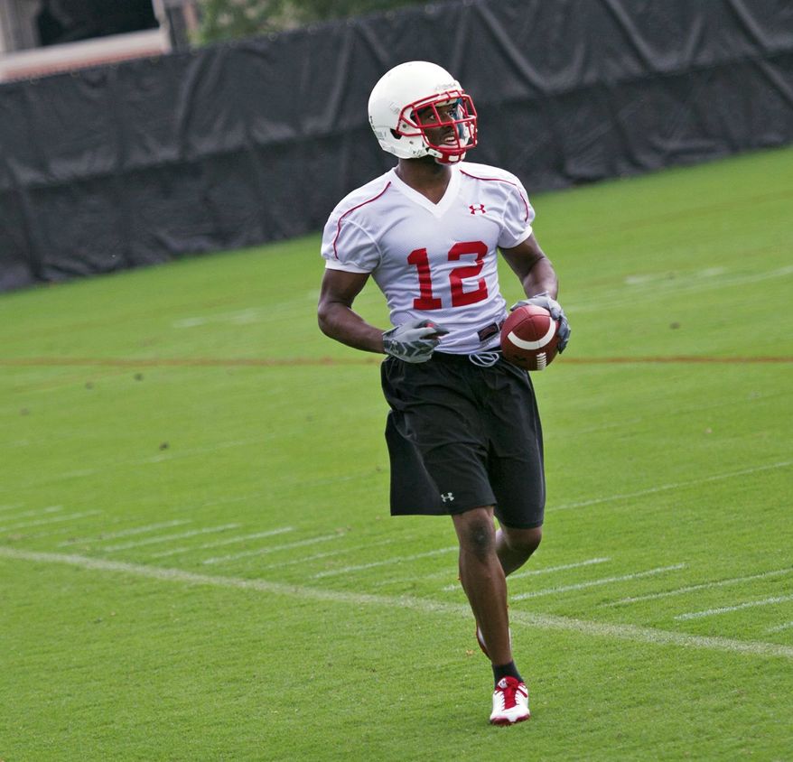 Maryland wide receiver Kevin Dorsey led the 2-10 Terrapins last season in catches (45), receiving yards (573) and touchdown receptions (three). (The Washington Times)