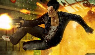 Wei Shen in action in the video game Sleeping Dogs.
