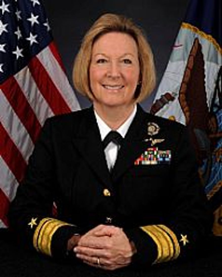 Rear Adm. Robin Braun (Courtesy of navy.mil)